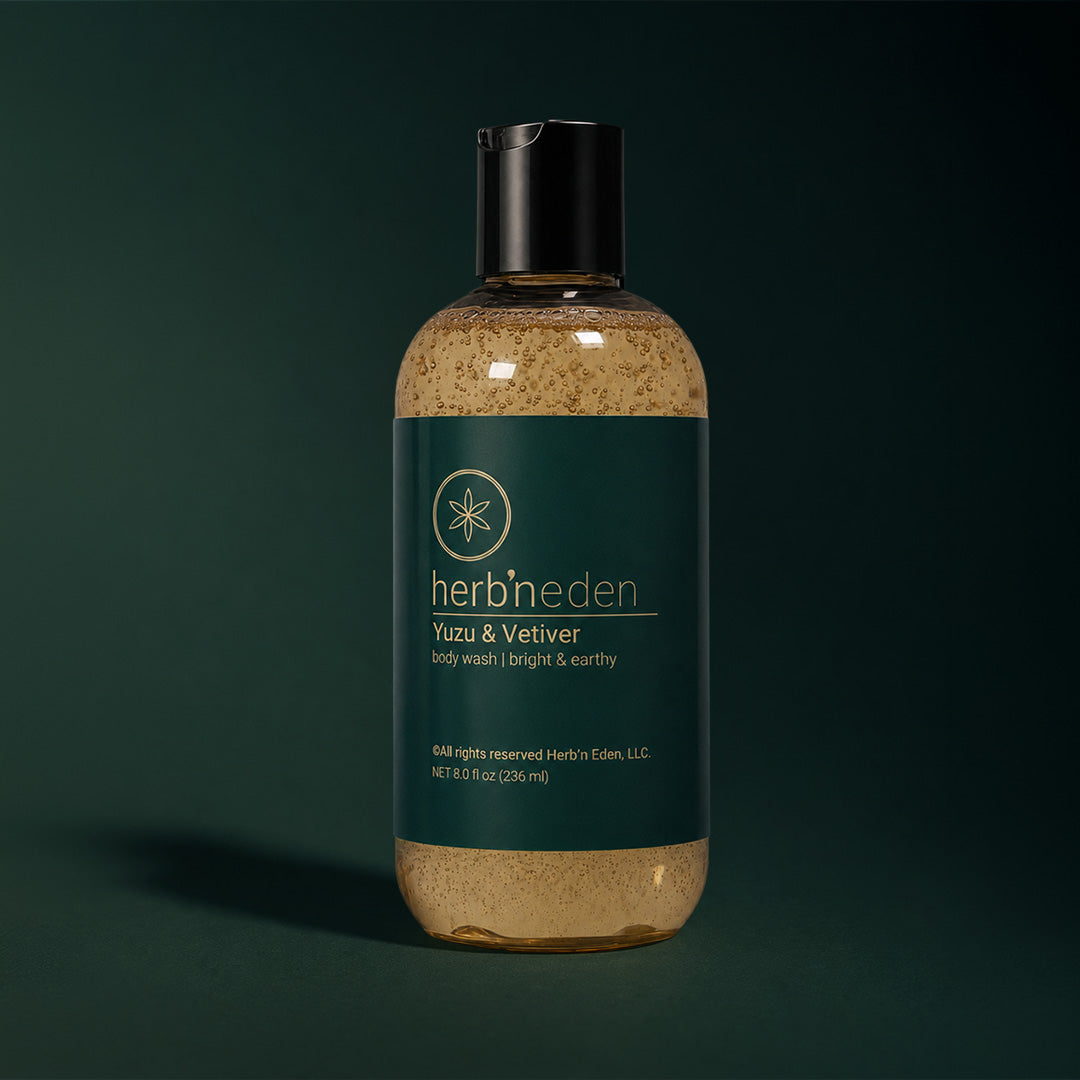 HARNN Yuzu & Vetiver ボディウォッシュ＆オイル Yuzu & Vetiver Body Wash – Herb'N Eden