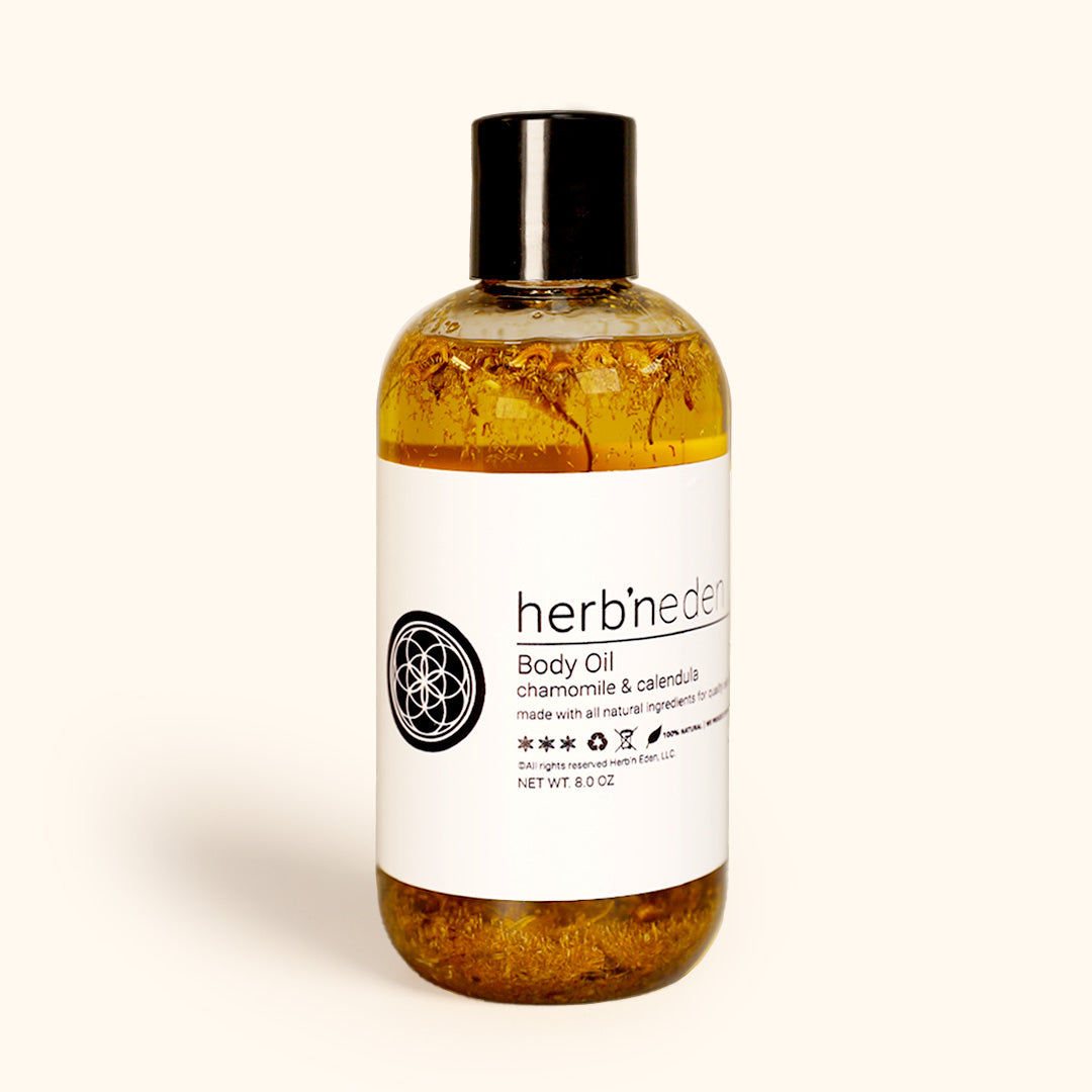 Chamomile & Calendula Body Oil Herb'N Eden