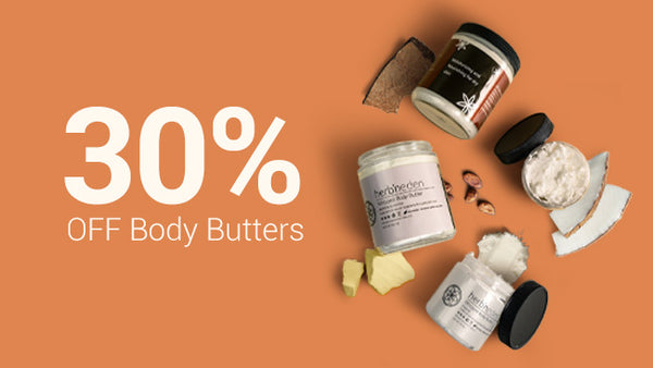 Whipped Body Butter Sale: 30% Off Organic Moisturizers