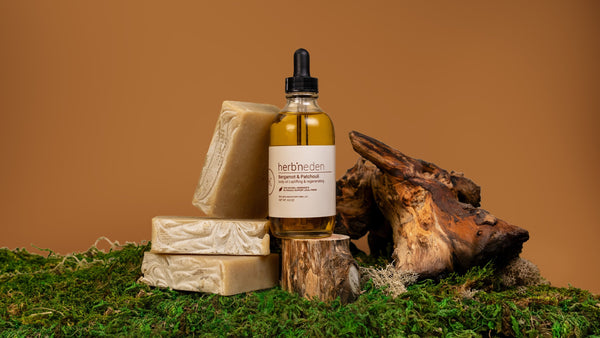 Chaga Benefits for Skin with Patchouli
