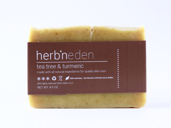 Tea Tree Soap Benefits: Turmeric Edition