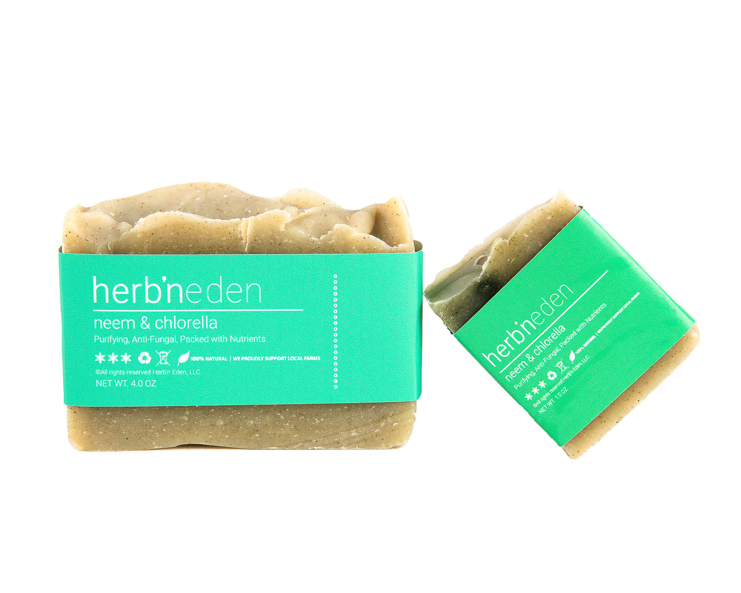 Unveiled What makes our neem and chlorella soap so powerful Herb'N Eden
