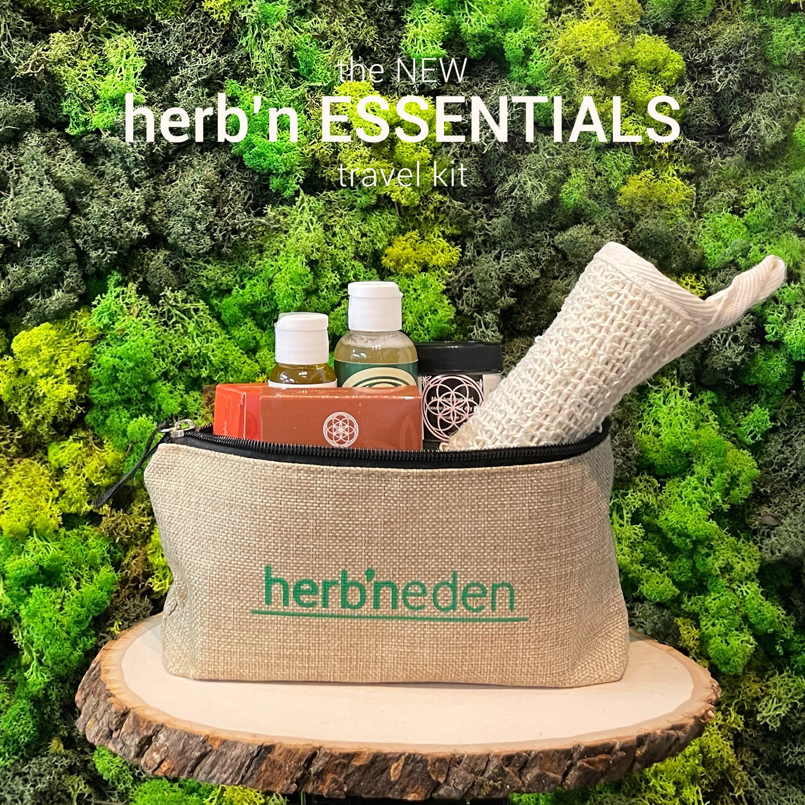 herbn' Essentials Travel Kit Herb'N Eden