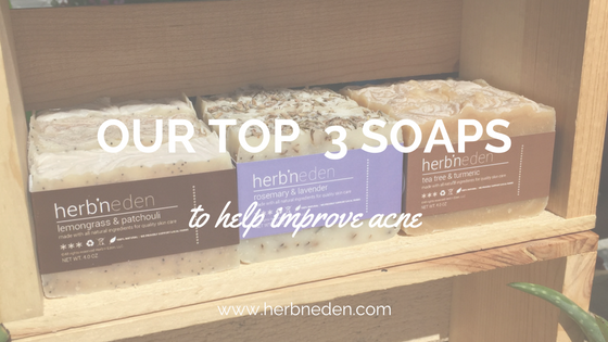 3 soap recommendations for treating acne