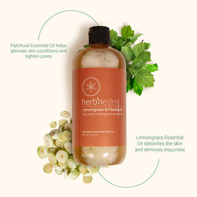 Lemongrass & Patchouli Body Wash