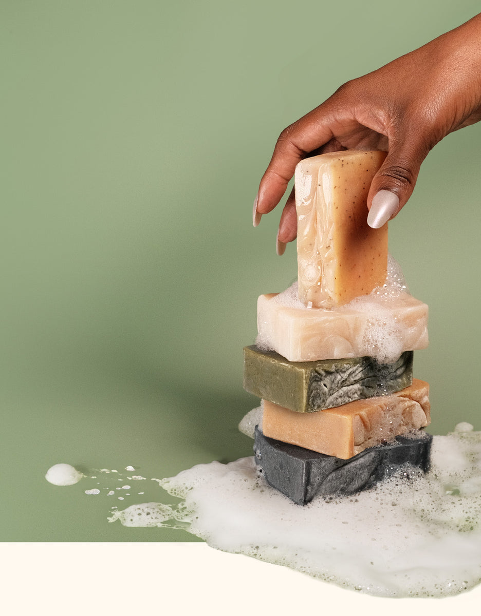 the most popular bar soap bundle from herb'neden | 5 bar bundle