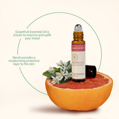 Grapefruit & Neroli Essential Oil Roller