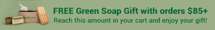 Earth Day Free Green Soap Gift from herb'neden
