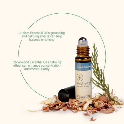 Juniper & Cedarwood Essential Oil Roller