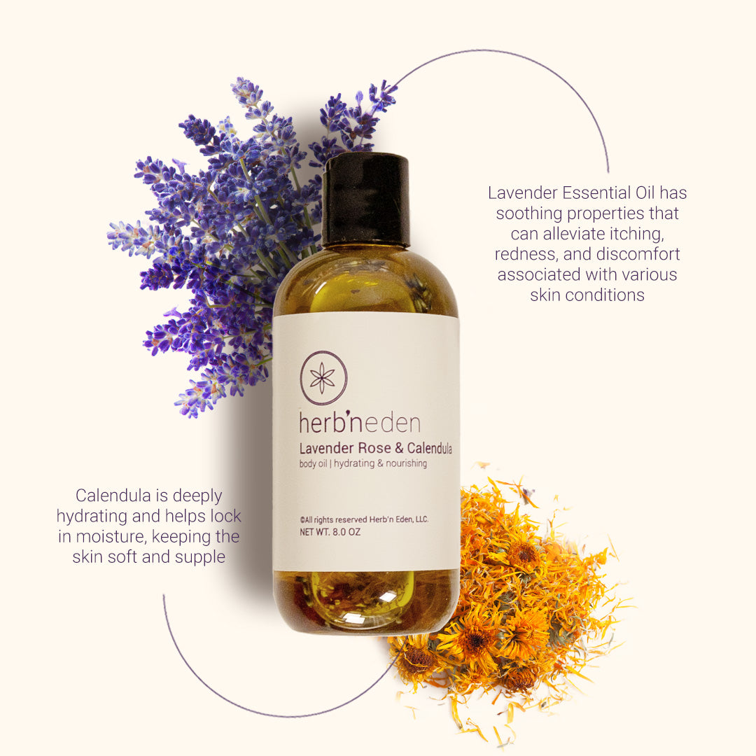 Lavender Rose & Calendula Duo