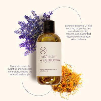 Lavender Rose & Calendula Duo