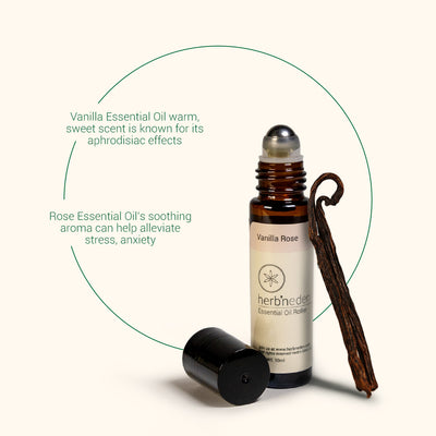 Vanilla Rose Essential Oil Roller