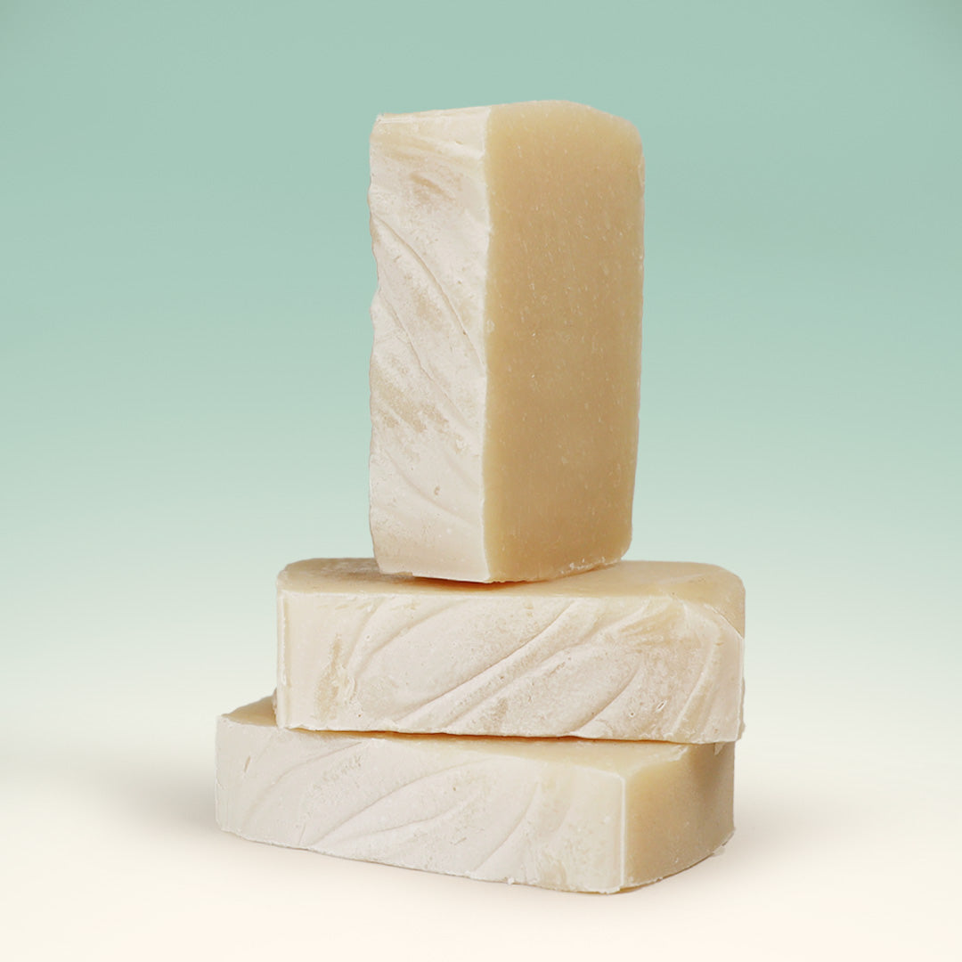 three 4 ounce bars of limited edition wintergreen soap | herb'neden