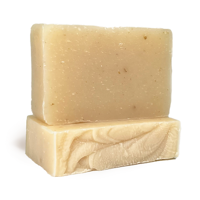 all natural oatmeal honey bar soap with essential oils | soothing & gentle | herbneden