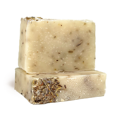 all natural rosemary & lavender bar soap | handcrafted with essential oils | herbneden