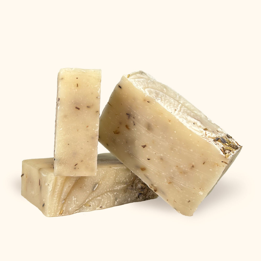 all natural rosemary & lavender bar soap | handcrafted with essential oils | herbneden