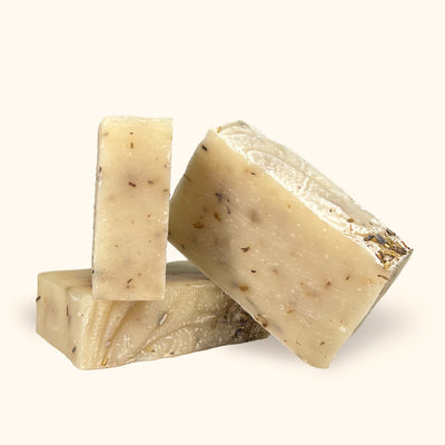 all natural rosemary & lavender bar soap | handcrafted with essential oils | herbneden