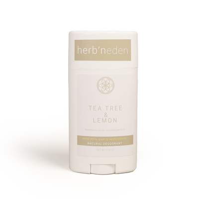 all natural tea tree & lemon deodorant | herbneden