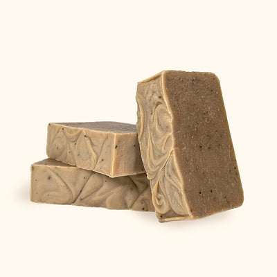 all natural vanilla mint coffee bar soap | herbneden