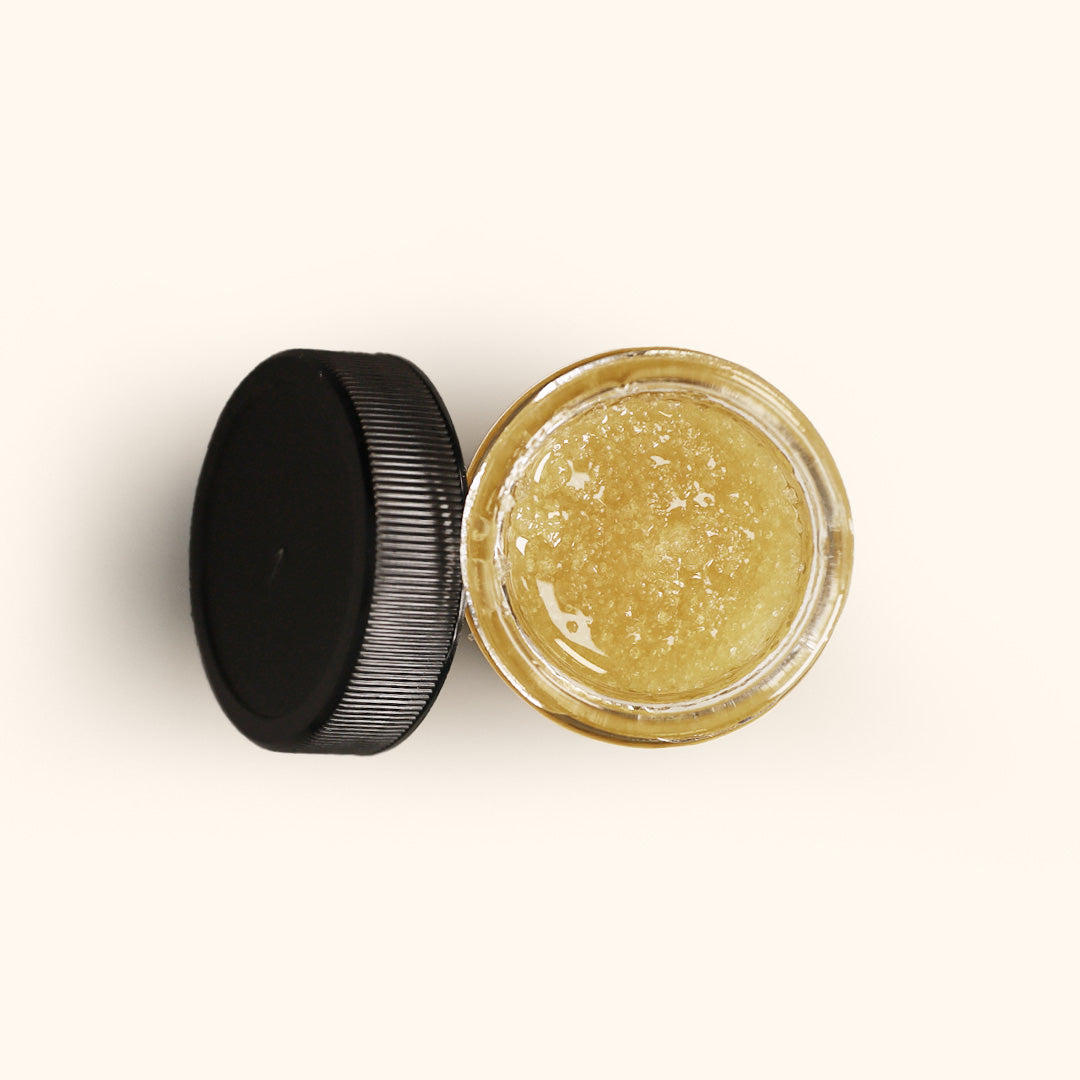 all natural vanilla lip scrub | for a gentle exfoliation | herbneden