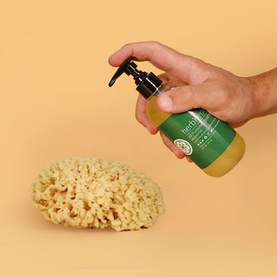 all natural peppermint body wash with essential oils | herbneden
