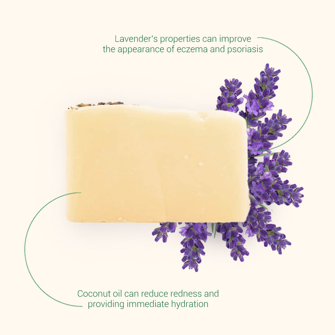 all natural South African lavender bar soap | herbneden