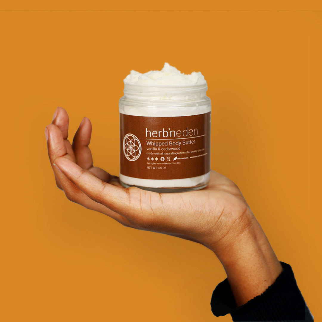 all natural vanilla & cedarwood body butter | herbneden